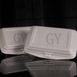 Caja para Alimentos, Contenedores de Espuma Desechables, Cajas de Espuma para Llevar, Contenedores para Servicio de Alimentos, Contenedores Desechables para Comer, Caja para Desayuno - Product Image 1