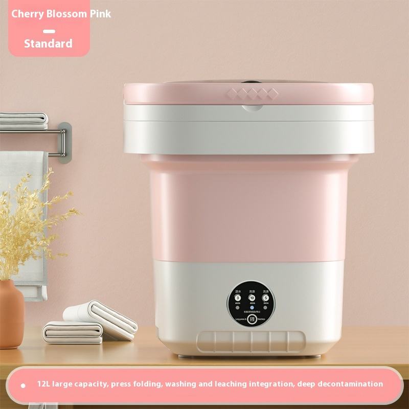 12L Sakura Pink Blue Light + Drain Basket + Drain Pipe