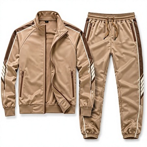Survêtement à capuche pour homme LONG MISSION INDUSTRY, couleur unie, 100% coton, manches longues, fermeture à cordon, léger, poches latérales - Product Image 2