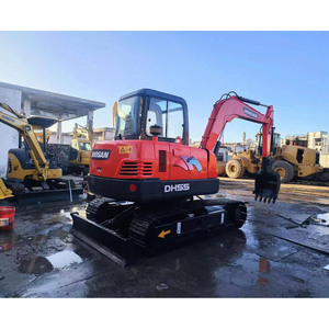 รถขุดขนาดเล็กมือสอง Doosan DH55 สภาพดี รถขุดตีนตะขาบ Doosan DH55 dx55 สำหรับงานเหมือง - Product Image 1