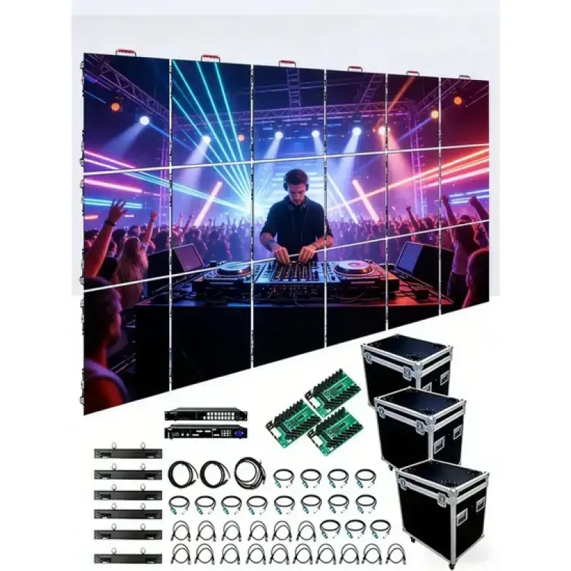Professional Outdoor Rental LED Display Lightweight Design Viewing ...