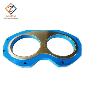 Schwing小型混凝土泵施工堆焊眼镜护板备件带质量保证的阀门料斗