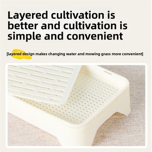 Snacks de Cuerda de Cáñamo Antideslizante con Semillas de Hierba Germinada Comestible para Loros, Juguete para Pájaros, Alivio <span class=keywords><strong>del</strong></span> Aburrimiento, Autoentretenimiento - Product Image 3