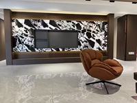 Panneau mural en placage de bois de bambou et de charbon de bois de marbre PET de haute qualité fabriqué en Chine par Baijax pour la décoration intérieure