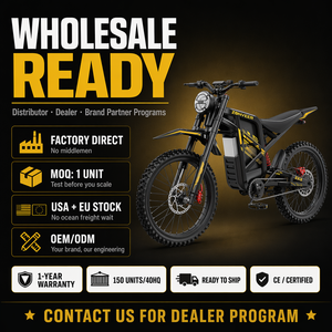 Moto tout-terrain électrique ZX3 pour adultes, moto de cross, autonomie de 65 miles, États-Unis |   Stock UE Expédition rapide OEM ODM Vente en gros - Product Image 5