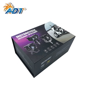 ไฟตัดหมอกรถยนต์ ADT S19 40W 4000LM สว่างพิเศษ อุปกรณ์เสริมไฟรถยนต์ 12V 24V ไฟสูง/ต่ำ แบบสี่เหลี่ยม หลอดไฟคู่ LED - Product Image 2