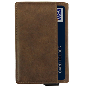 Cartera de Aluminio CardHoda, Bloqueo RFID, Minimalista, Porta Tarjetas Corto, Unisex, con Clip para Billetes, Cierre Plegable - Product Image 5