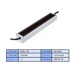 Controlador LED regulable a prueba de agua IP67 de aluminio TRIAC 0-10V <span class=keywords><strong>Dali</strong></span> Two One, 12V-24V 60W-400W, salida única, para tira de luz exterior, 3 años de garantía - Product Image 5