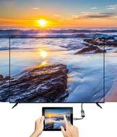 4K USB C Video ses AV HDMI Macbook adaptörü Pro ve Samsung mobil ve Google cihazlar ve diğer USB tip C cihazlar
