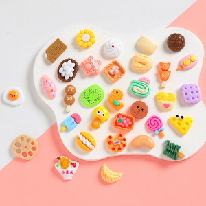KI Chuangshen Miniature di animali e cibo simulati, Modellini in resina per gioielli fai da te, Accessori per negozi di alimentari, Buste a sorpresa - Product Image 4