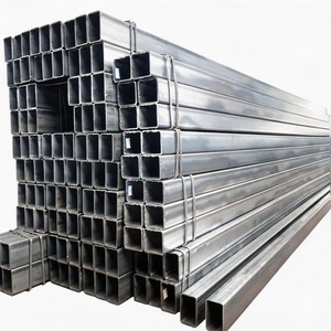 Tubo in acciaio zincato rettangolare/profilato in acciaio a sezione cava 20x20 25x25 40x40 <span class=keywords><strong>50x50</strong></span> 60x60 20x40 40x60 150x150 - Product Image 2