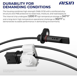 Sensor de Velocidad de Rueda ABS Aisin BST-00724 para Toyota Prius Echo 2001 2003, Repuesto Delantero/Trasero - Product Image 5