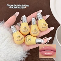SHAQINUO Huile à lèvres hydratante au miel, mini format bulbe, légère, non collante, atténue les ridules, gloss nourrissant pour usage quotidien