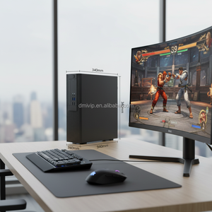 K15 tùy chỉnh HTPC Máy tính để bàn trường hợp mỏng dọc Micro ATX Mini ITX kim loại cff <span class=keywords><strong>Chassis</strong></span> 1U cung cấp điện PCIe Bảng điều chỉnh vật liệu nhựa - Product Image 2