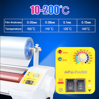 Máquina Laminadora Ocbestjet UV DTF 360S A3+ para Impresora UV, Utilizada para Impresión de Película en Rollo UV DTF