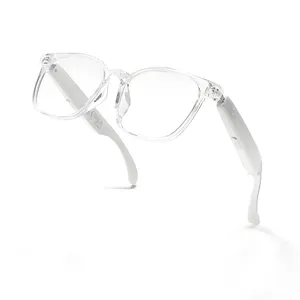 Gafas inteligentes G01 con traducción por IA, operación táctil informal, altavoz integrado, elegantes para ciclismo al aire libre y trabajo. - Product Image 6