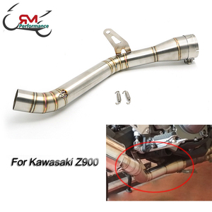Tubo de enlace medio, silenciador y tubo de escape completo <span class=keywords><strong>para</strong></span> <span class=keywords><strong>Kawasaki</strong></span> Z900 <span class=keywords><strong>Ninja</strong></span> 900, Z900, <span class=keywords><strong>A2</strong></span>, años 2017 a 2019 - Product Image 1