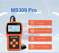 Salida de fábrica Escaner Automotriz OBD II máquina de diagnóstico de vehículos MS309PRO CAN herramienta de diagnóstico de escáner de coche para todos los coches