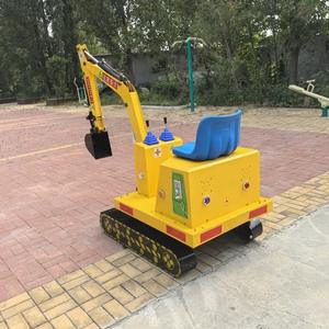 La mini excavatrice électrique pour enfants bon marché monte l'excavatrice d'enfants de parc d'attractions d'installations de parc d'attractions - Product Image 6