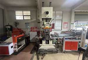 Enkele Holte Volledig Automatische Zware Takeaway Voedsel Wegwerp Aluminium Zilver Folie Platen Container Making Machine - Product Image 4