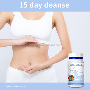 Détoxifiant corporel 15 jours Nettoyage du côlon Soutien intestinal Complément alimentaire à base de plantes 30 capsules OEM ODM - Product Image 3