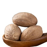 Nouvelle Récolte Muscade Entière Séchée AD Aromatique Jaiphal 50Kg Vente en Gros Directe Usine Chine Faible MOQ Service d'Étiquetage Personnalisé