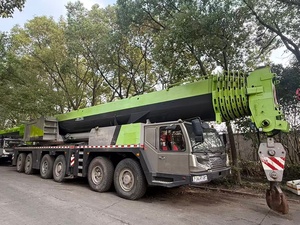 Meilleur prix pour grue sur camion Zoomlion d'occasion 100/200/300/500 tonnes, engin de levage lourd pour la construction avec PLC et boîte de vitesses en stock - Product Image 6