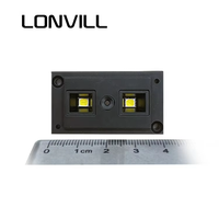 LONVILL Módulo de Escáner de Código Qr Portátil Ultradelgado Personalizado con Motor Lector de Código de Barras USB