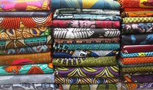 Envoltorio de tejido africano listo en stock, tela de cera Africana auténtica de Holanda, estampado de algodón puro, taparrabos de cera de Ankara - Product Image 4