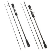 Canne à pêche de haute qualité MH1.83/1.91m pour la pêche au jigging lent, capacité de charge de 6 kg, poids du leurre de 100g à 350g, canne à pêche portable pour la pêche en mer en bateau.