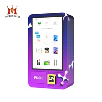 Distributeur automatique mural miniature avec écran tactile de 32 pouces, options de paiement multiples, SDK activé, gestion basée sur le cloud