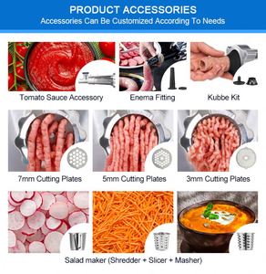 Stainless Steel Semi-automatic <b>Meat</b> <b>Grinder</b> Mincer Electric <b>Meat</b> <b>Grinder</b> Mincer Electric <b>Meat</b> <b>Grinder</b> Machine - Product Image 4