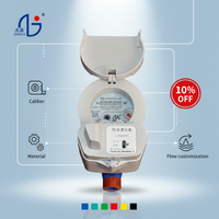 Medidor de Agua Doméstico Digital con Control Remoto por Pulsos LoRaWAN, de Latón, IP68, Impermeable, Anti-Manipulación, Horizontal, Fácil Instalación