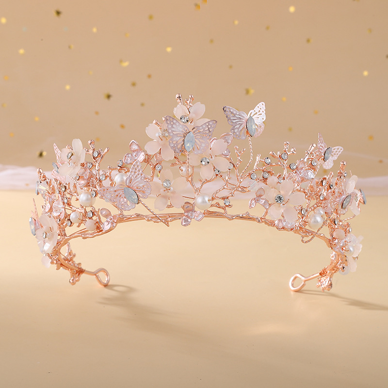 Свадебная корона для невесты головной убор для девочки корона принцессы со стразами аксессуары для волос из сплава