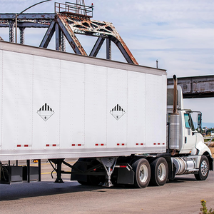 Panneau pour marchandises dangereuses diverses de classe 9 - 10,75"x10,75" en vinyle auto-adhésif amovible, vierge, avec numéro UN - Product Image 5