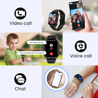 Reloj Inteligente para Niños LAGENIO K9 Único con Tarjeta SIM 4G, GPS, LBS, WIFI, AGPS, Posicionamiento, Resistente al Agua IP68, Control por Voz con IA