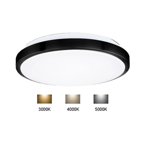 Worbest Plafonnier LED 12/14/16 pouces avec driver intégré, puce LED <span class=keywords><strong>Osam</strong></span> à haut lumen, pour lieux humides, style simple, certifié ETL/cETL - Product Image 2