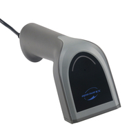 Xkancode K1 CCD Escáner de código de barras con cable para Windows Android Mac Linux POS PC Caja registradora 1D Escáner de código de barras