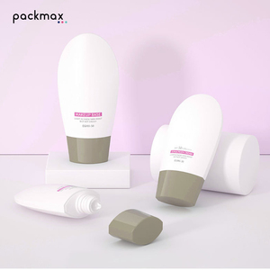 สีขาว มีสินค้าในสต็อก ไพรเมอร์ 30 มล. และหลอดบีบแบบกลับด้าน 50 มล. – ขวดครีมกันแดดพลาสติก PE, บรรจุภัณฑ์เครื่องสำอาง - Product Image 4