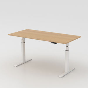 Escritorio Eléctrico Inteligente Timotion Moderno con Altura Ajustable, Elevación de 3 Etapas y 3 Años de Garantía para Uso con Computadora - Product Image 1