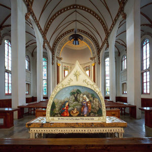 Estatua de la Sagrada Familia de Resina de 25 cm (10 Pulgadas), Decoración Religiosa para <span class=keywords><strong>el</strong></span> Hogar, Pintura Cristiana Navideña, <span class=keywords><strong>Amor</strong></span> Eterno - Product Image 3