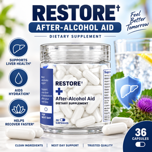 Soutien direct usine pour la santé du <span class=keywords><strong>foie</strong></span> : DHM L-Cystéine – Se sentir mieux après la consommation d'alcool – Capsules d'aide à la récupération après l'alcool pour homme - Product Image 1