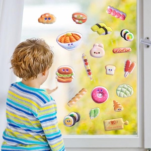Pegatinas 3D Impermeables con Forma de Comida, Adhesivos de PVC con Logotipo Personalizado, Etiquetas Decorativas con Diseño de Comida - Product Image 4