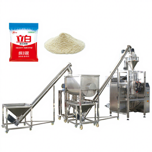 Machine d'ensachage VFFS 500g 1kg pour poudre de <span class=keywords><strong>chocolat</strong></span>, poudre de cacao, café instantané 3 <span class=keywords><strong>en</strong></span> <span class=keywords><strong>1</strong></span>, ligne de mélange et de remplissage de poudre à lessive 1000L - Product Image 1