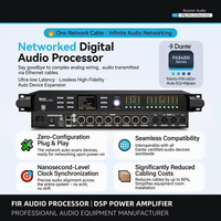 Sistema de Gestión de Altavoces Nuoxun LM848N FIR Dante DSP para Controlador de DJ