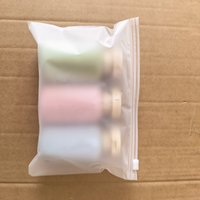Bouteille en plastique PE souple de couleur verte, emballage divisé, bouteille de lotion sous pression, bouteille de gel douche, bouteilles vides en plastique
