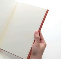 Carnet à couverture souple en cuir PU avec logo personnalisé, reliure thermique, pages lignées à bords colorés, journal A5 gaufré
