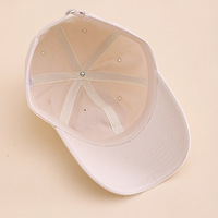 Gorra deportiva con logotipo personalizado de algodón de lujo en blanco de 6 paneles, gorra deportiva con tapa blanda, gorras estampadas, gorras de béisbol deportivas con logotipo personalizado
