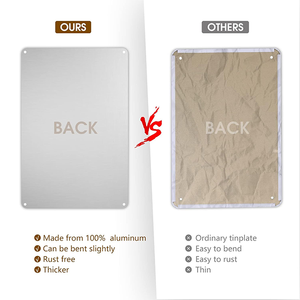 Letrero de Entrega de Paquetes de Aluminio Resistente a la Oxidación, Letrero para <span class=keywords><strong>Puerta</strong></span> Principal/Porche Resistente a la Intemperie para UPS/FedEx/USPS - Product Image 3