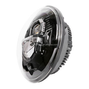 Phare de moto à LED de 7 pouces avec projecteur, faisceau Hi/Lo pour <span class=keywords><strong>Yamaha</strong></span> V-<span class=keywords><strong>Star</strong></span> XVS 650 <span class=keywords><strong>1100</strong></span> Classic, accessoires 12V - Product Image 3
